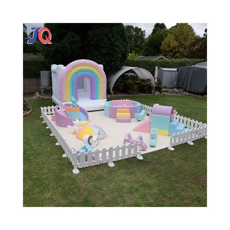 Kids Outdoor Park - مجموعة معدات اللعب الناعمة التجارية للاستخدام