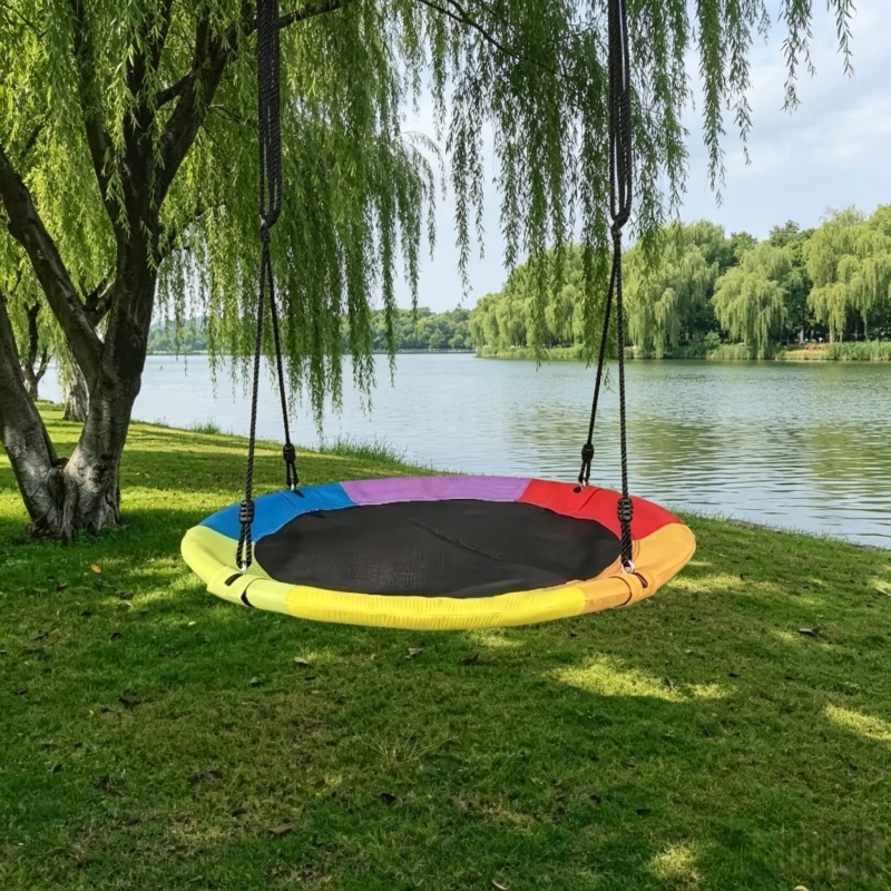 Kids Outdoor Hammock - أرجوحة أطفال دائرية من قماش أكسفورد
