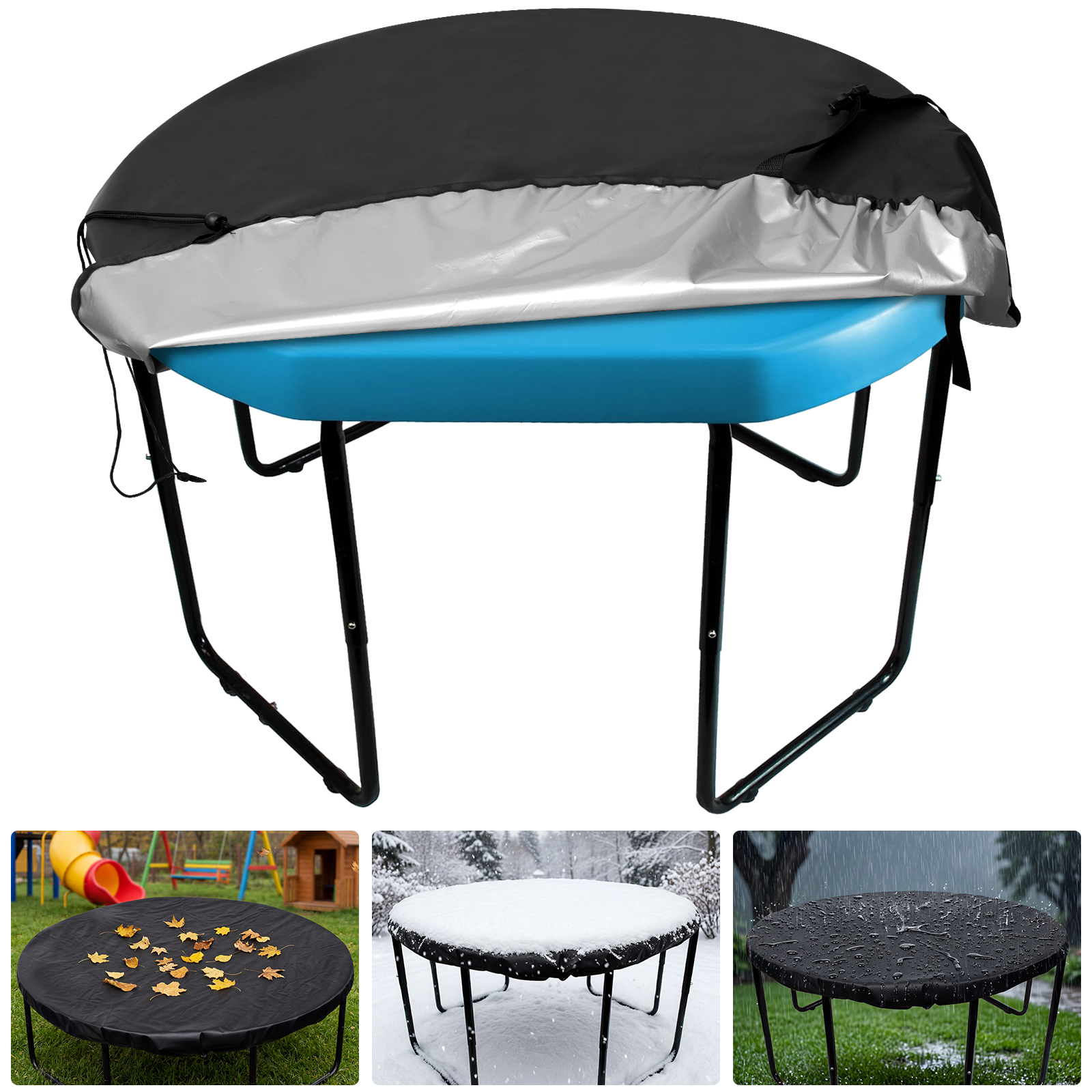 Kids Outdoor Water Play Table - غطاء طاولة الرمل والماء للأطفال، مصنوع