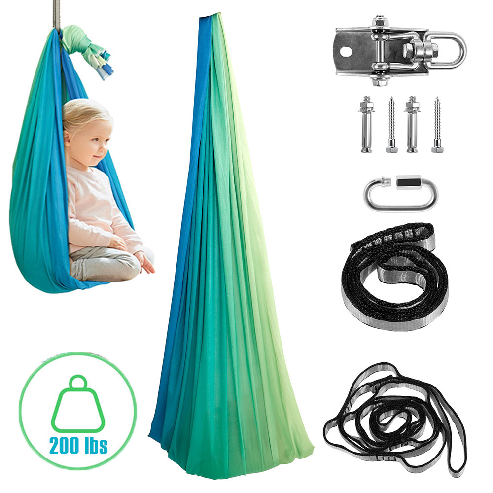 Kids Outdoor Hammock - أرجوحة حسية للأطفال بطبقة مزدوجة مريحة