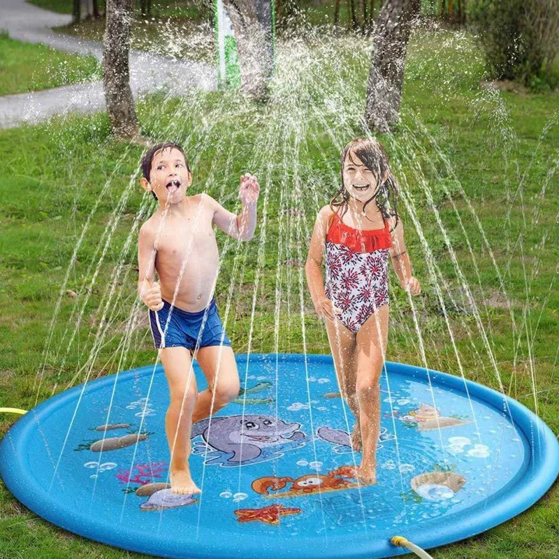 Sprinkler Splash Pad - حمامات رذاذ الماء للأطفال في الهواء