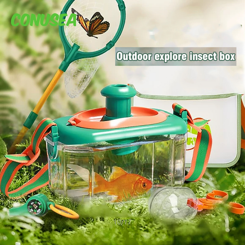 Kids Outdoor Explorer Kit - ألعاب صيد الحشرات على شكل فراشة