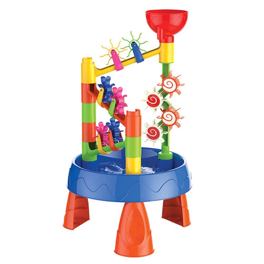 Kids Outdoor Water Play Table - طاولة لعب بالرمل والماء للأطفال، طاولة