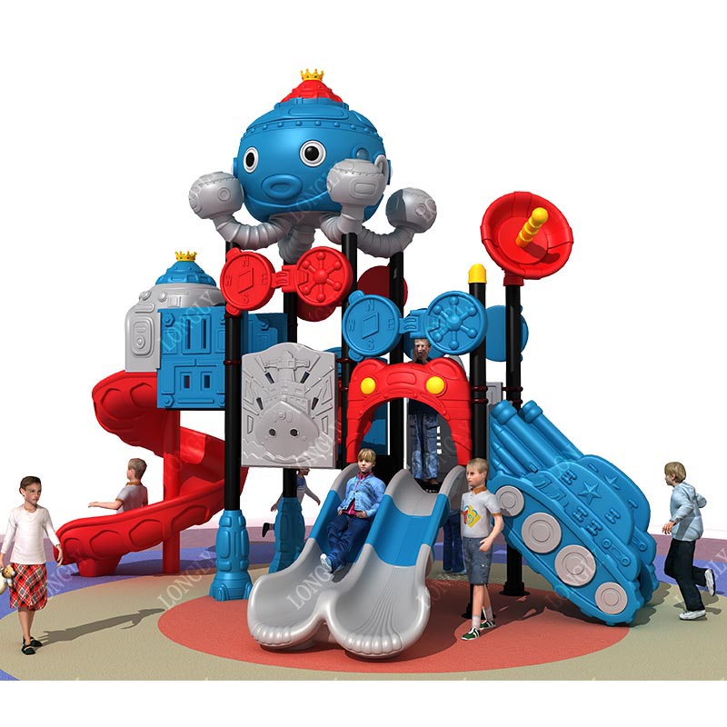 Kids Outdoor Park - زحليقة بلاستيكية للأطفال من مصنع صيني