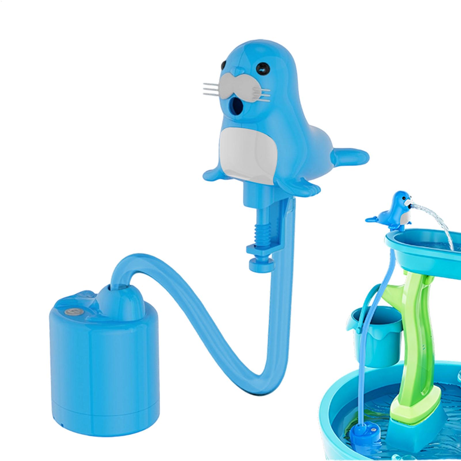 Kids Outdoor Water Play Table - مضخة رش ماء قابلة لإعادة الشحن،