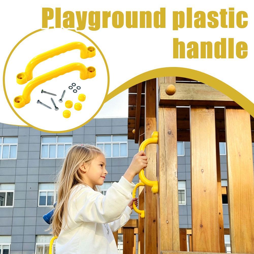 Kids Outdoor Gym Equipment - مقابض أمان للملاعب، مقابض تسلق خارجية