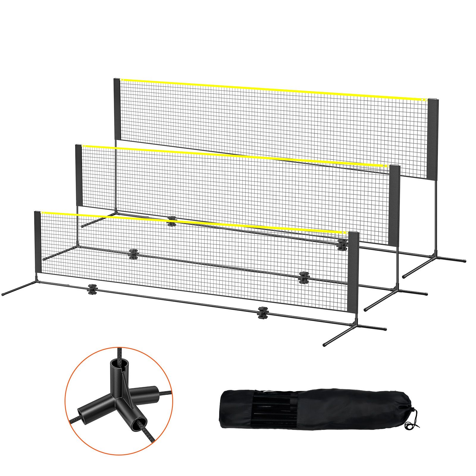 Kids Outdoor Volleyball Net - شبكة تنس الريشة، شبكة كرة الطائرة