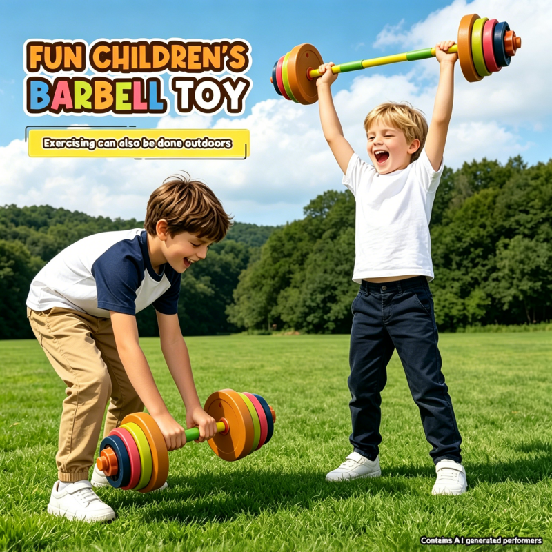 Kids Outdoor Gym Equipment - مجموعة أثقال قابلة للتعديل للأطفال، معدات