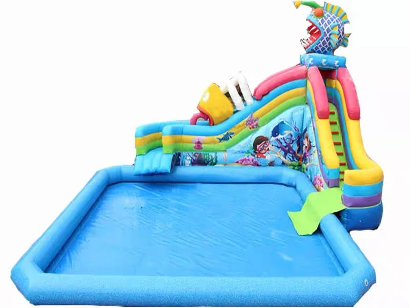 Kids Outdoor Venues - حديقة مائية قابلة للنفخ للاستخدام التجاري،