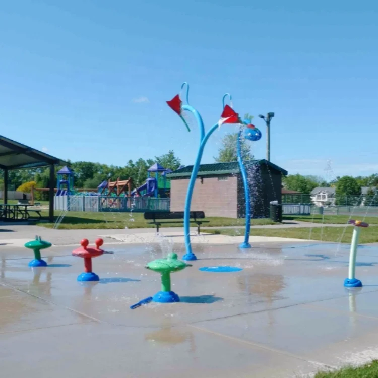 Sprinkler Splash Pad - مجموعة معدات لعب مائية خارجية جديدة