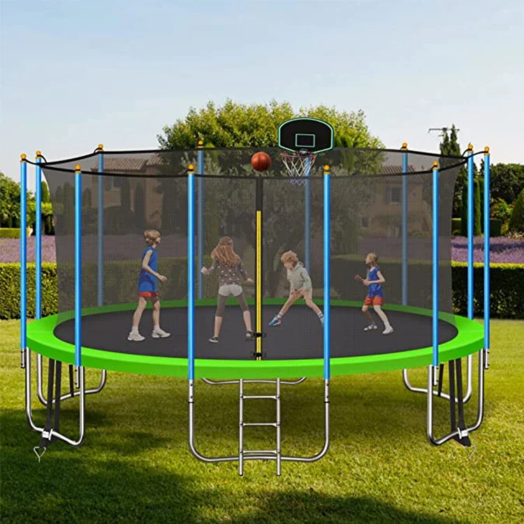 # للترامبولين الربيعي الدائري  - مراجعة Kids Outdoor Trampoline وسعره