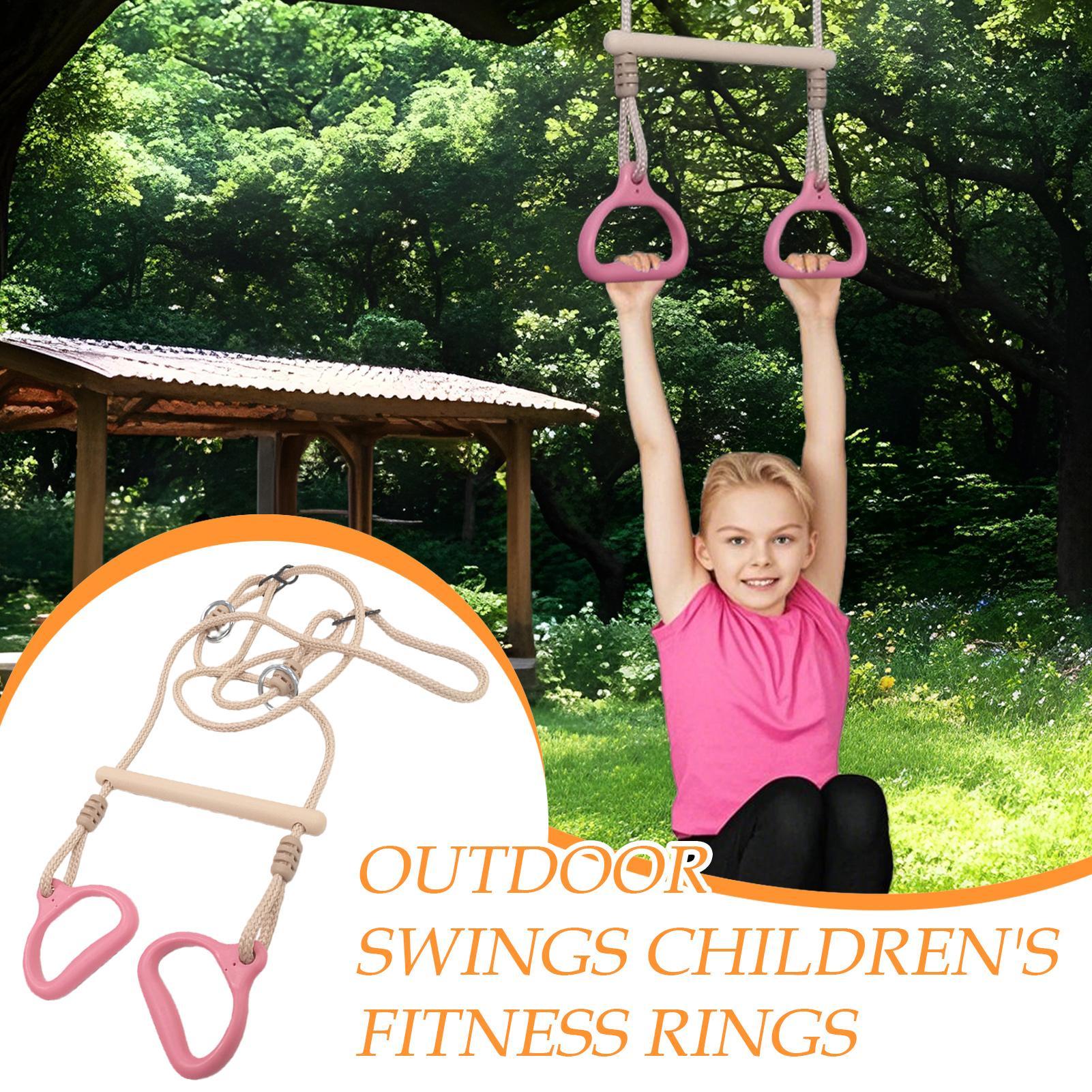 معدات رياضية: أرجوحة بقضبان وح - مراجعة Kids Outdoor Gym Equipment وسعره