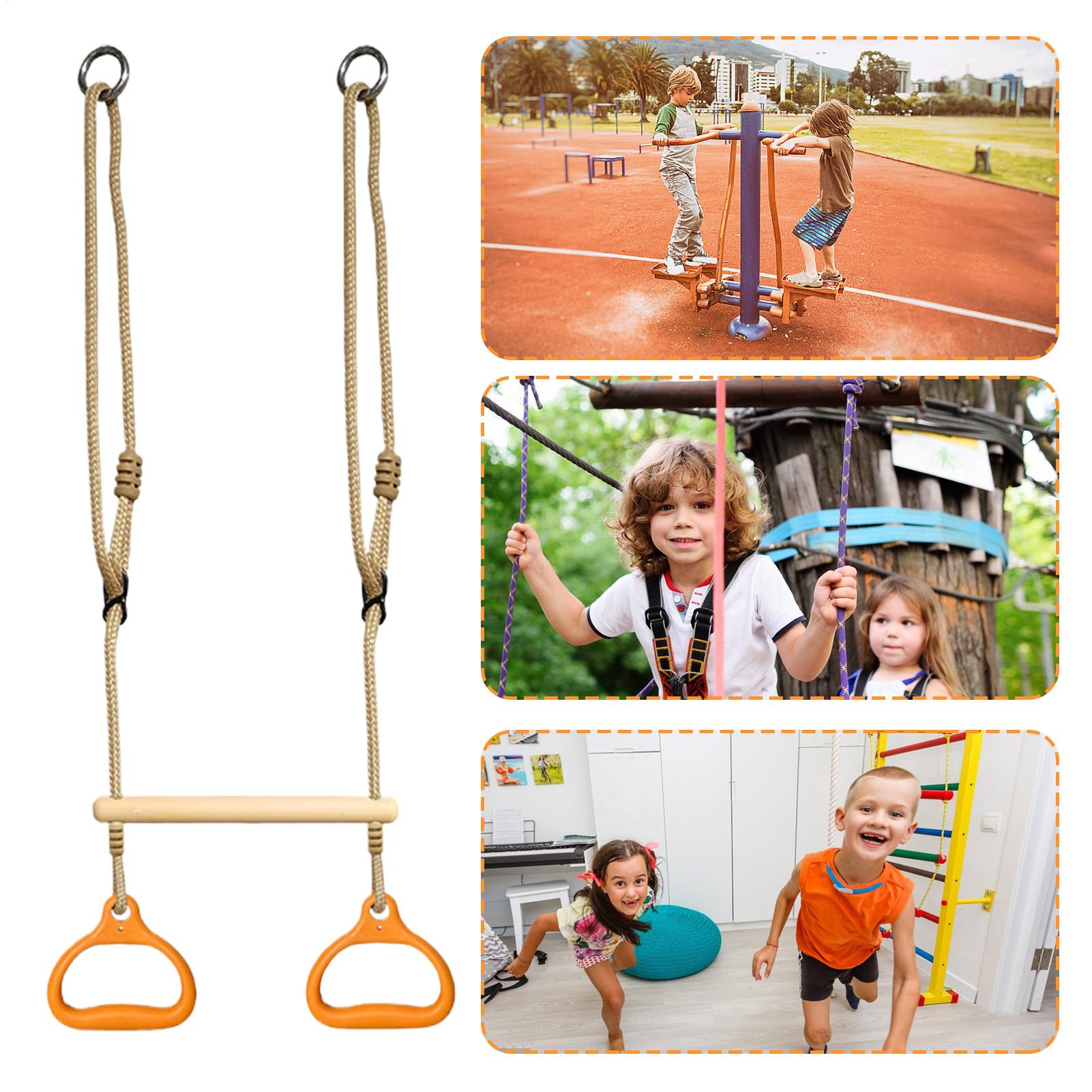 معدات رياضية: أرجوحة بقضبان وح - مراجعة Kids Outdoor Gym Equipment وسعره