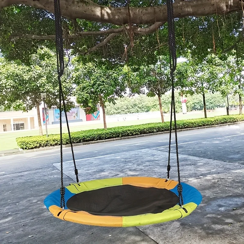 أرجوحة أطفال دائرية من قماش أك - مراجعة Kids Outdoor Hammock وسعره