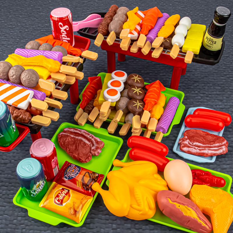 مطبخ صغير التظاهر اللعب اللعب  - مراجعة Kids Outdoor Bbq وسعره