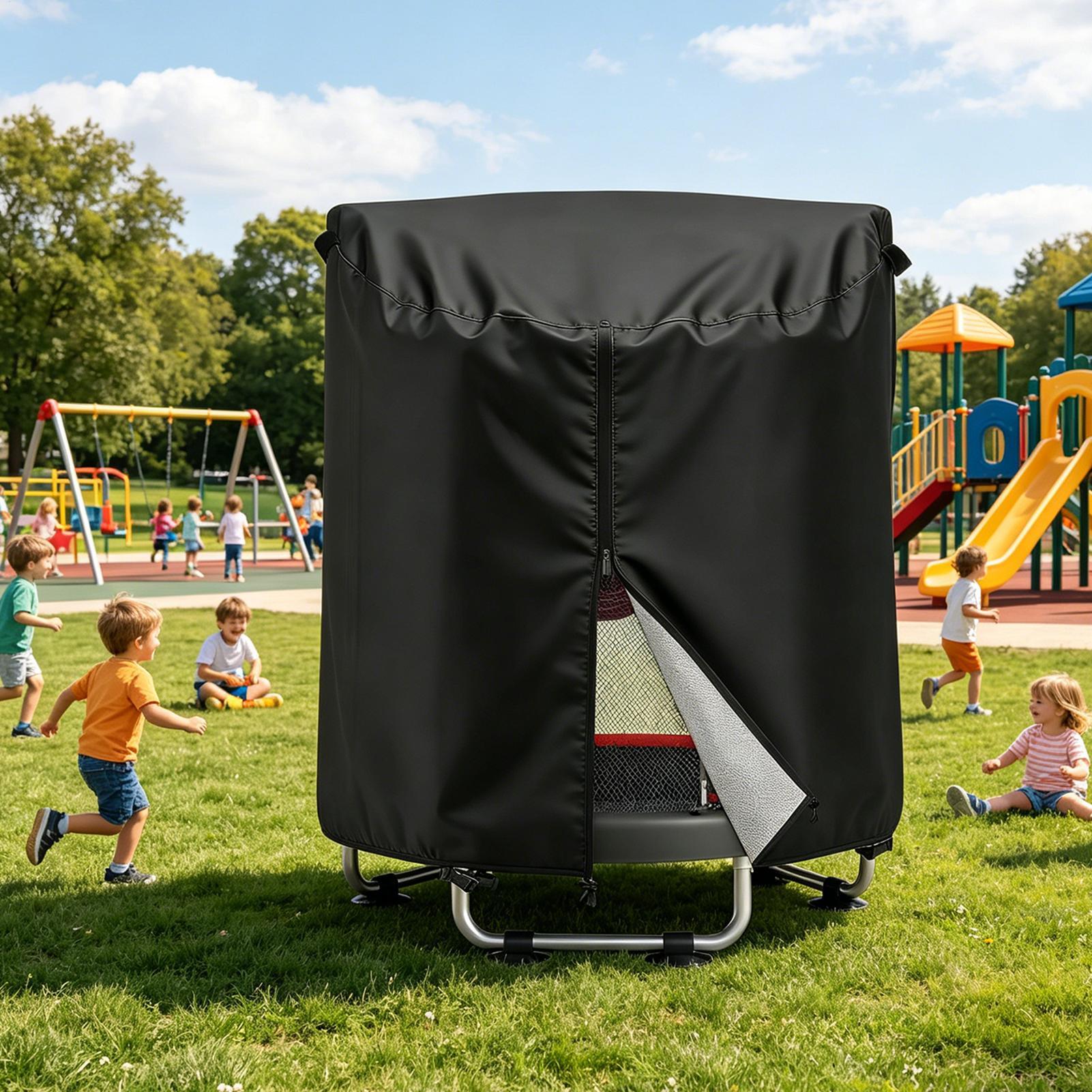 غطاء علوي للترامبولين بعامل حم - مراجعة Kids Outdoor Trampoline وسعره