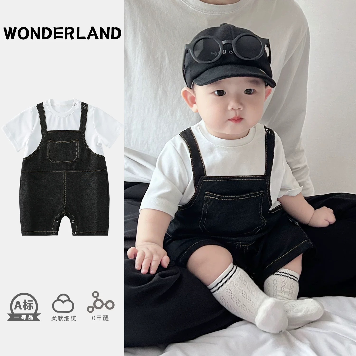 ملابس أطفال حديثي الولادة صيفي - مراجعة Kids Outdoor Jumpsuit وسعره
