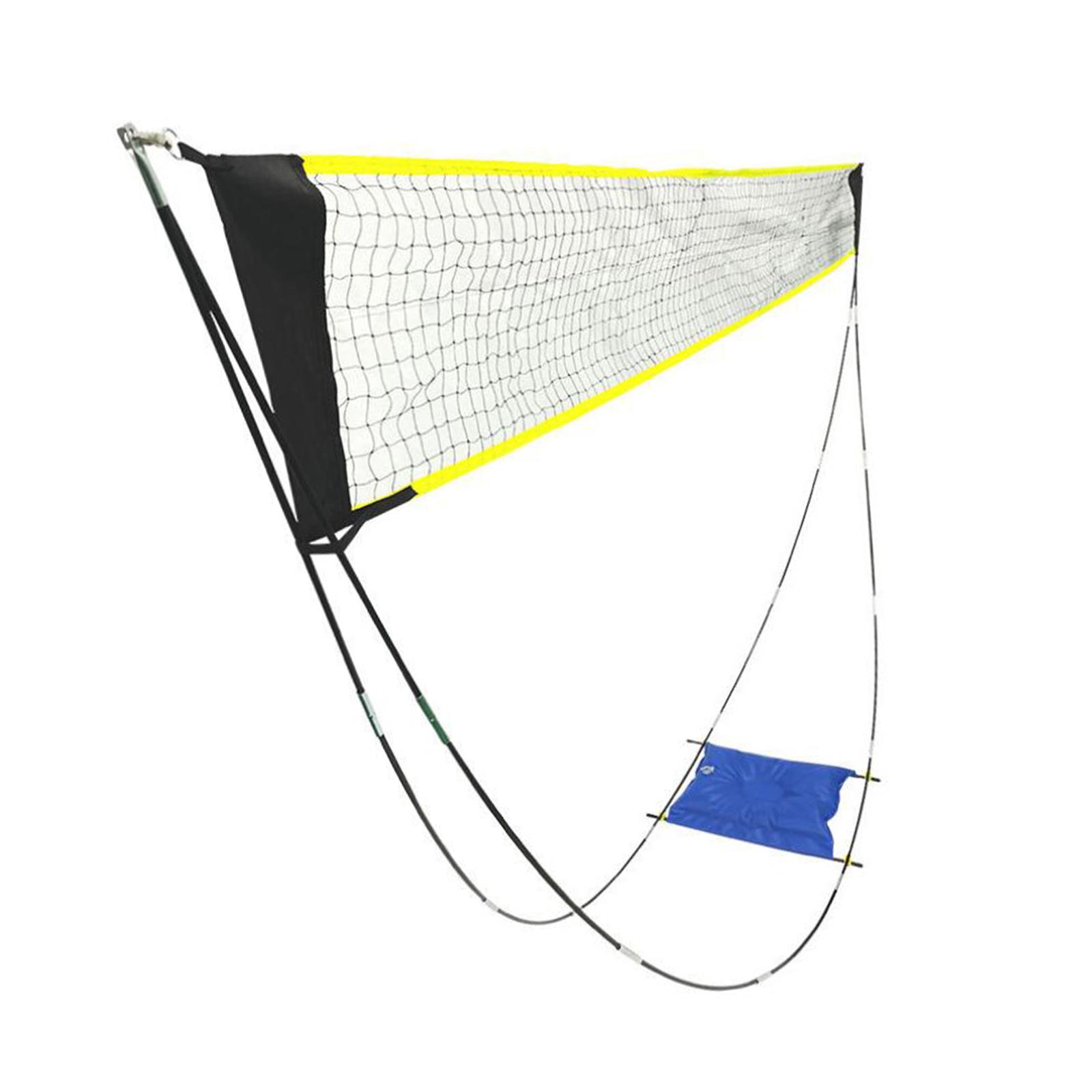 شبكة تنس الريشة مع حقيبة تخزين - مراجعة Kids Outdoor Volleyball Net وسعره