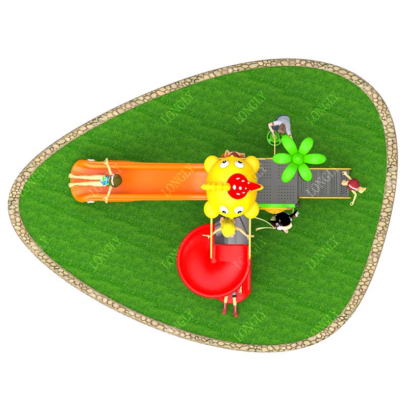 زحليقة بلاستيكية تجارية 450×27 - مراجعة Kids Outdoor Park وسعره