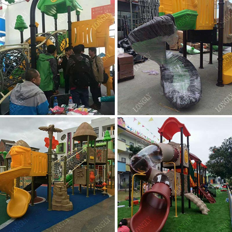 زحليقة بلاستيكية تجارية 450×27 - مراجعة Kids Outdoor Park وسعره