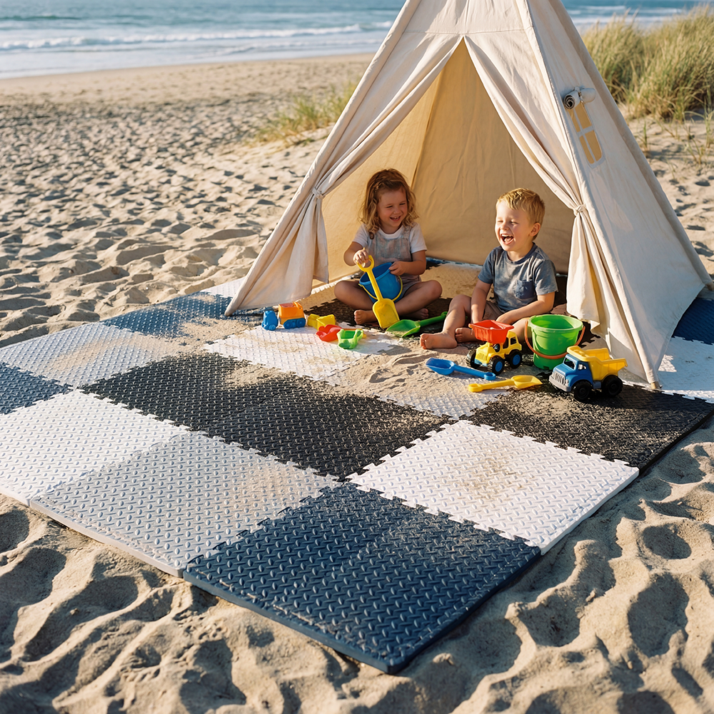 8 قطع/16 قطعة سجادة أرضية للأط - مراجعة Kids Outdoor Water Play Table وسعره