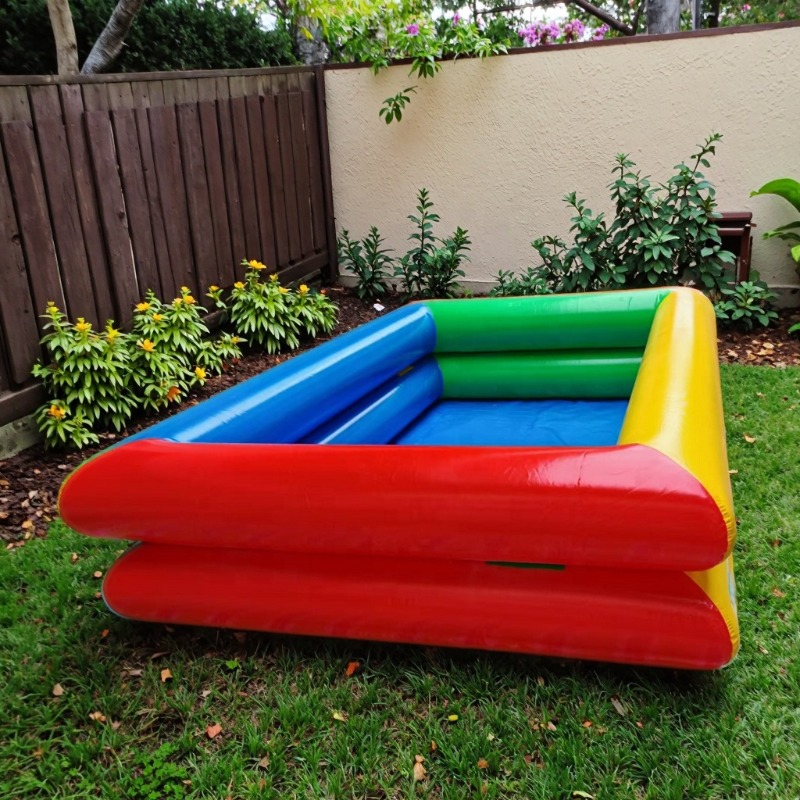 حوض سباحة قابل للنفخ مزدوج الط - مراجعة Kids Outdoor Park وسعره