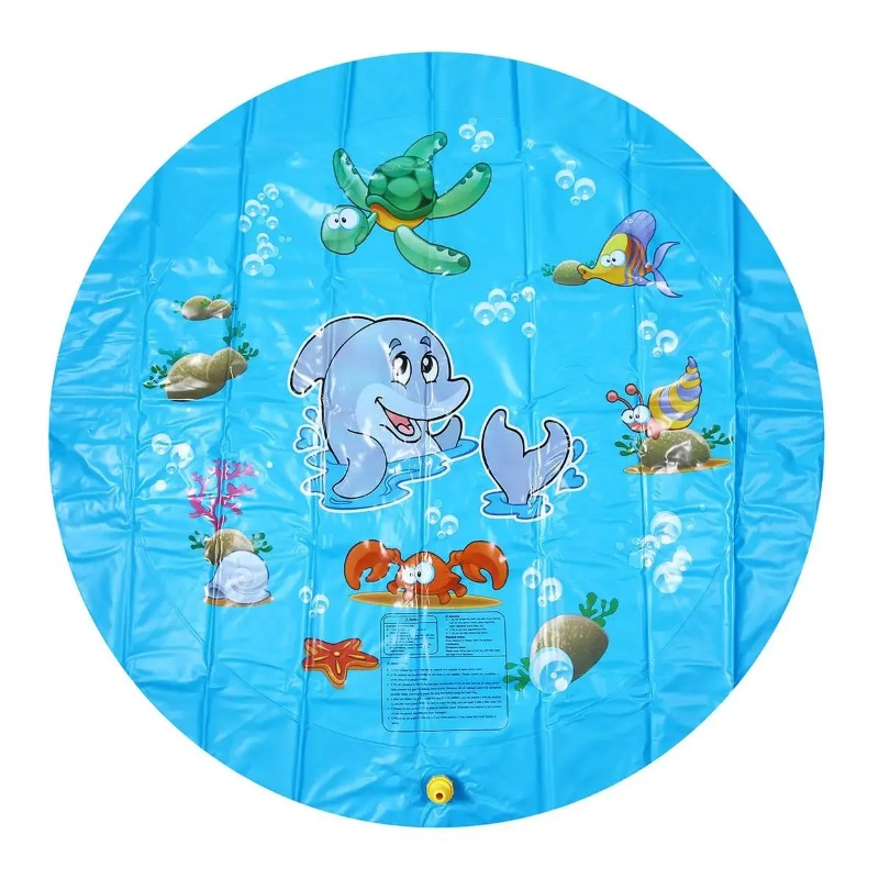 حمامات رذاذ الماء للأطفال في ا - مراجعة Sprinkler Splash Pad وسعره