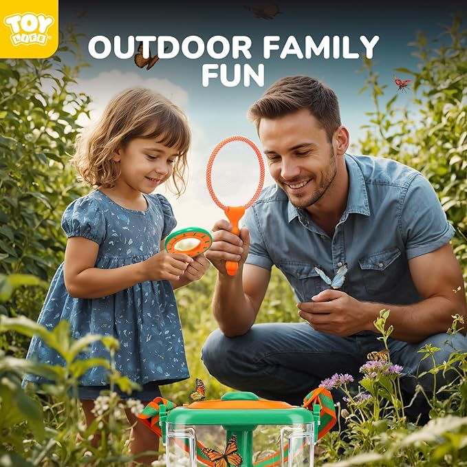 ألعاب صيد الحشرات على شكل فراش - مراجعة Kids Outdoor Explorer Kit وسعره