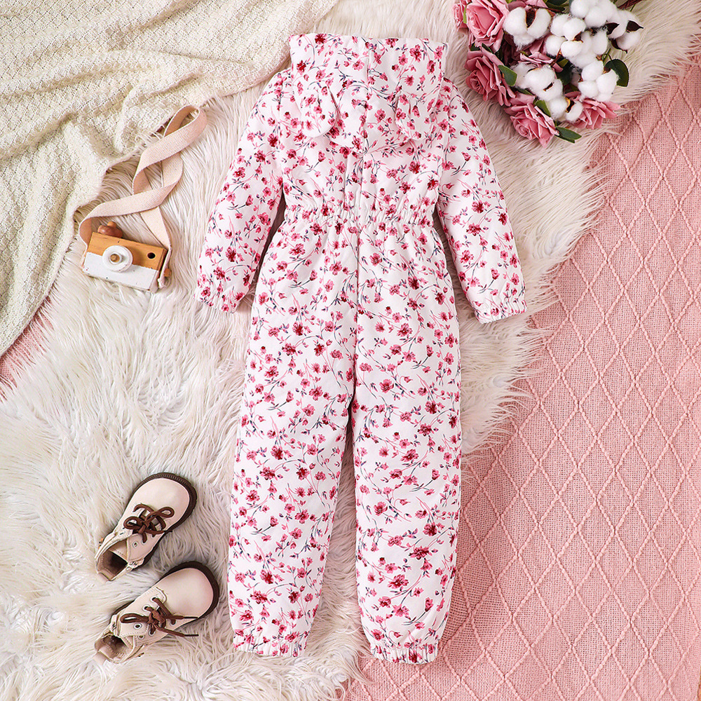بدلة أطفال بناتية للخريف/الشتا - مراجعة Kids Outdoor Jumpsuit وسعره