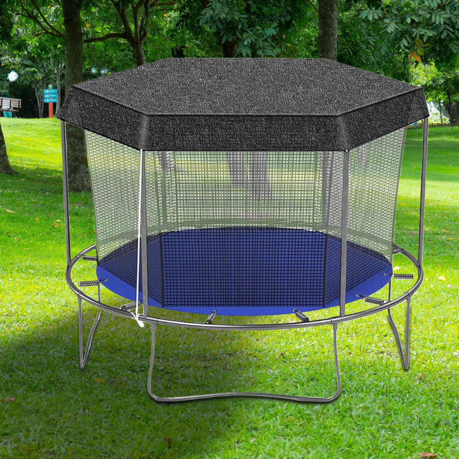 غطاء حماية من الشمس للترامبولي - مراجعة Kids Outdoor Trampoline وسعره