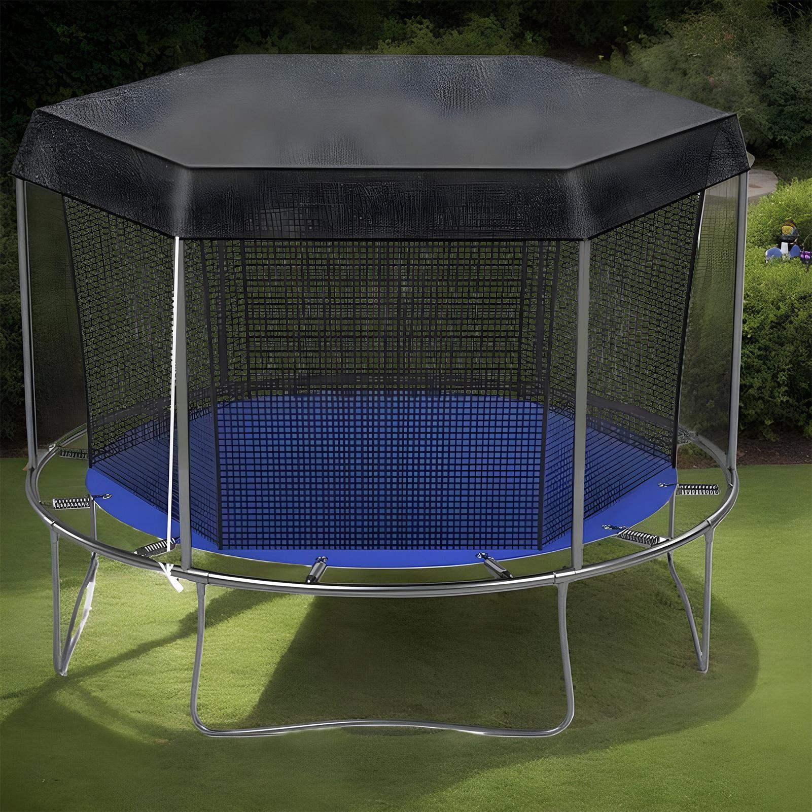 غطاء حماية من الشمس للترامبولي - مراجعة Kids Outdoor Trampoline وسعره