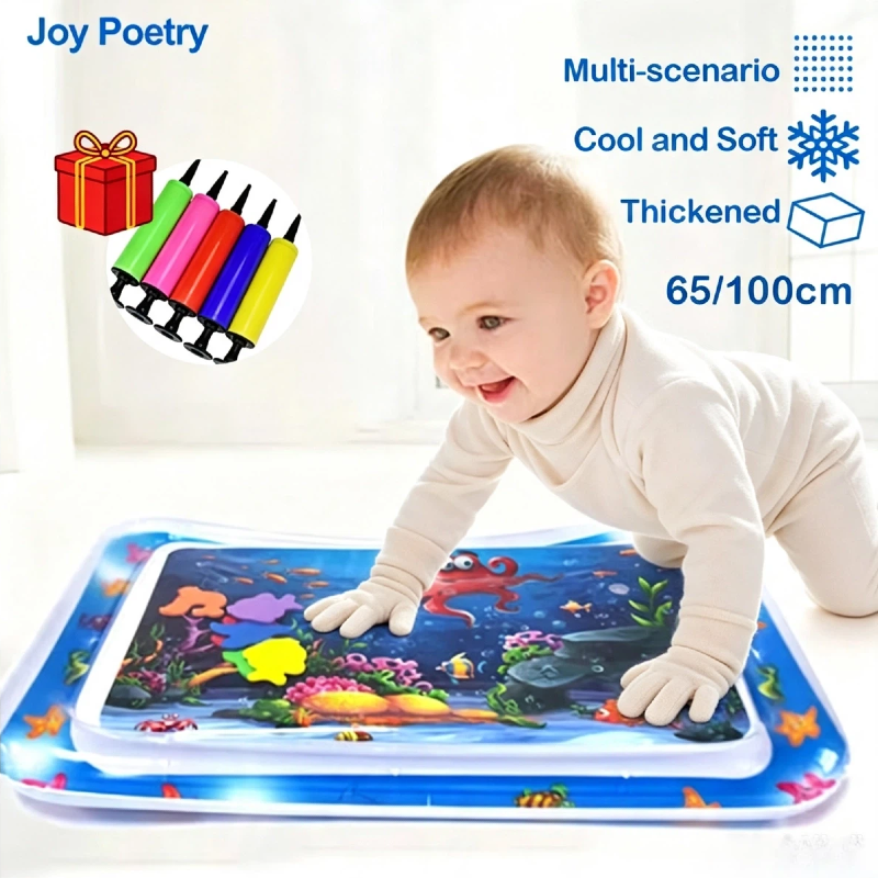 بساط لعب مائي قابل للنفخ على ش - مراجعة Kids Outdoor Water Play Table وسعره