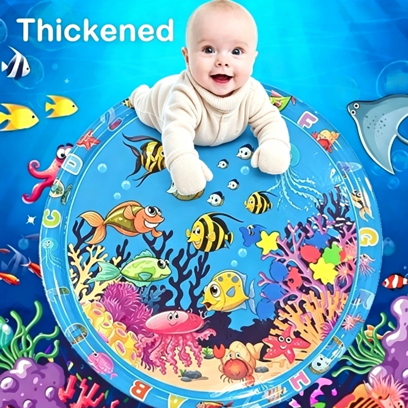 بساط لعب مائي قابل للنفخ على ش - مراجعة Kids Outdoor Water Play Table وسعره