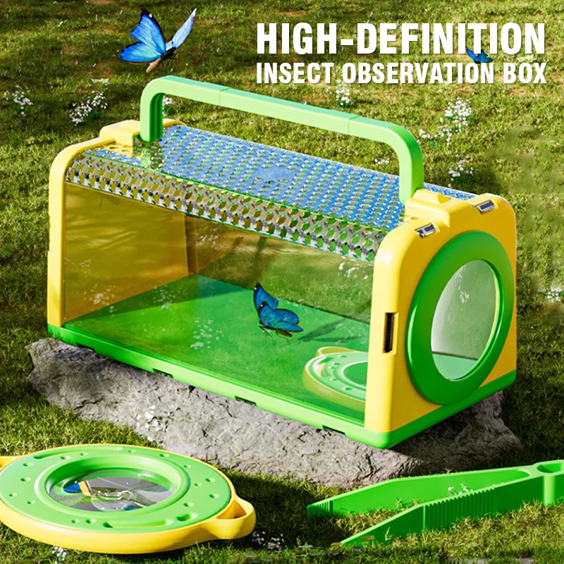 صندوق مراقبة وصيد الحشرات مع ع - مراجعة Kids Outdoor Explorer Kit وسعره