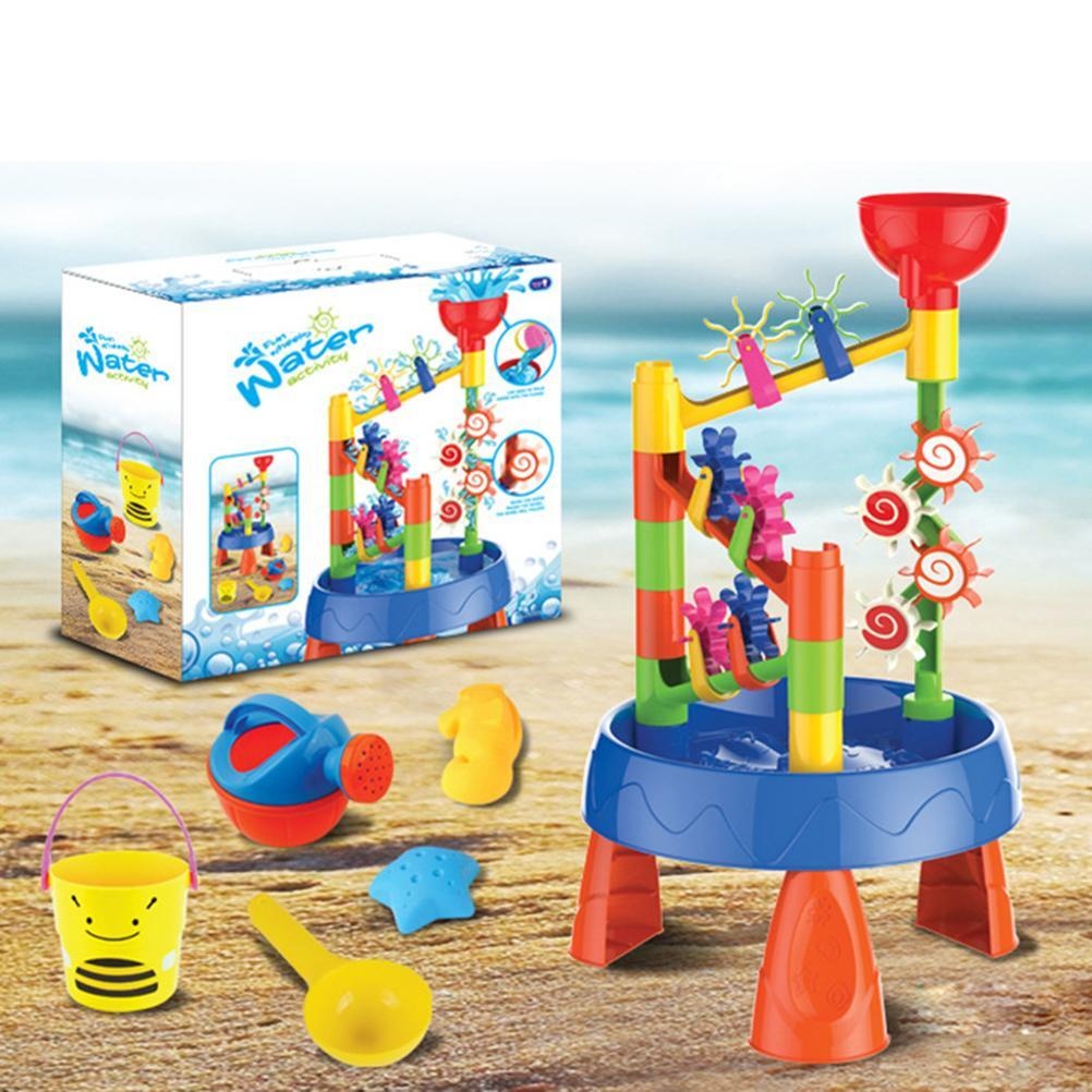طاولة لعب بالرمل والماء للأطفا - مراجعة Kids Outdoor Water Play Table وسعره