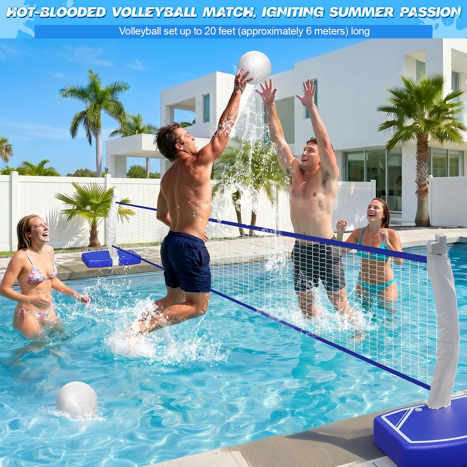مجموعة 2 في 1: طوق كرة سلة وشب - مراجعة Kids Outdoor Volleyball Net وسعره