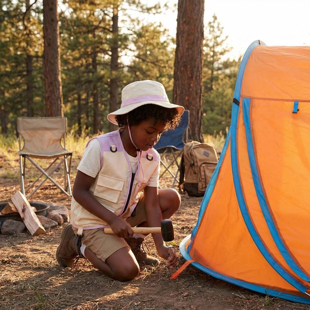 ملابس صيفية للأطفال: سترة استك - مراجعة Kids Outdoor Explorer Kit وسعره