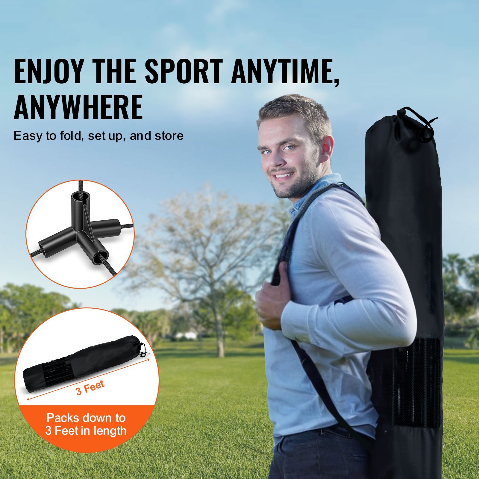 شبكة تنس الريشة، شبكة كرة الطا - مراجعة Kids Outdoor Volleyball Net وسعره