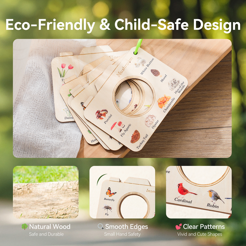 كتاب تعليمي خشبي على شكل كامير - مراجعة Kids Outdoor Explorer Kit وسعره
