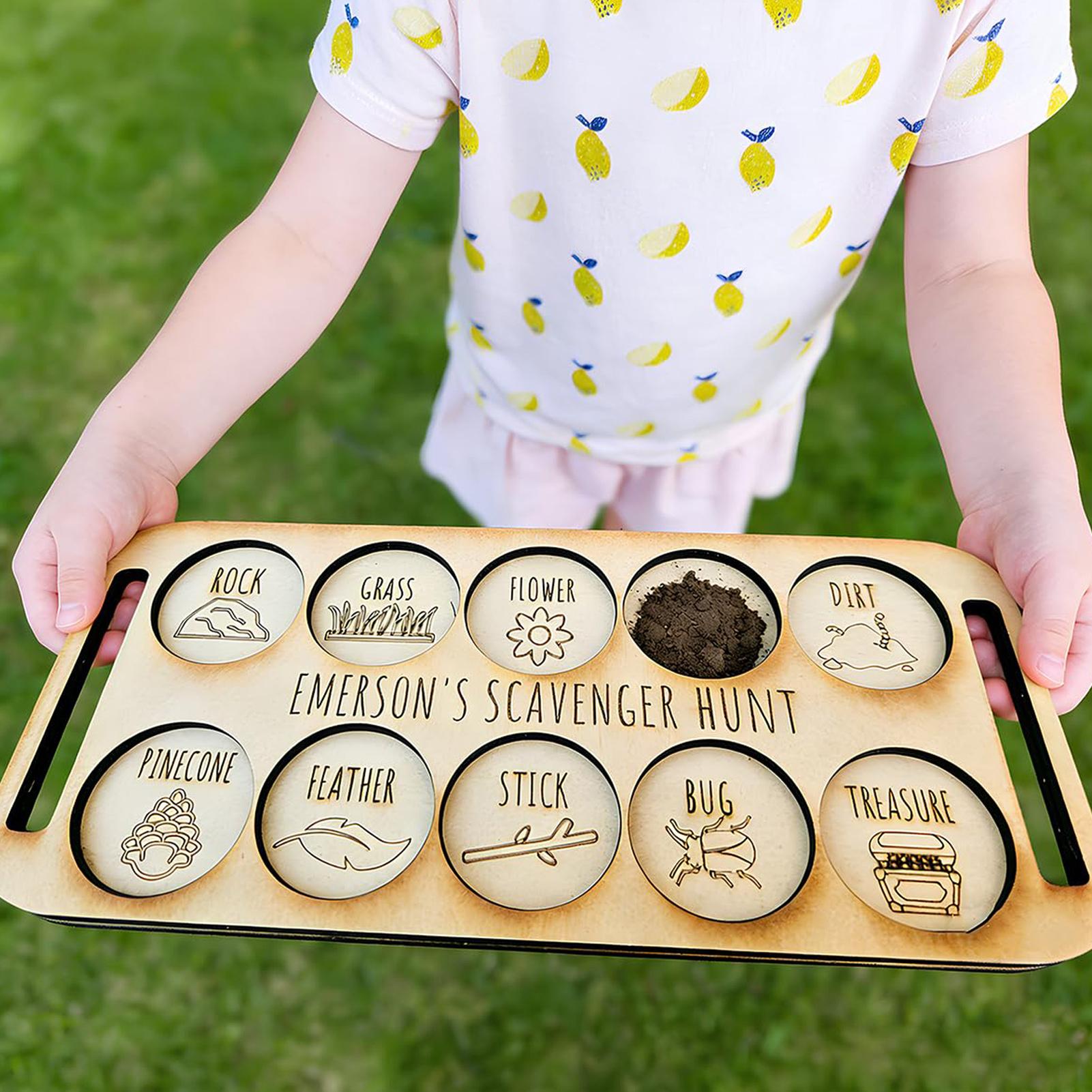 لعبة البحث عن الكنوز للأطفال،  - مراجعة Kids Outdoor Scavenger Hunt وسعره