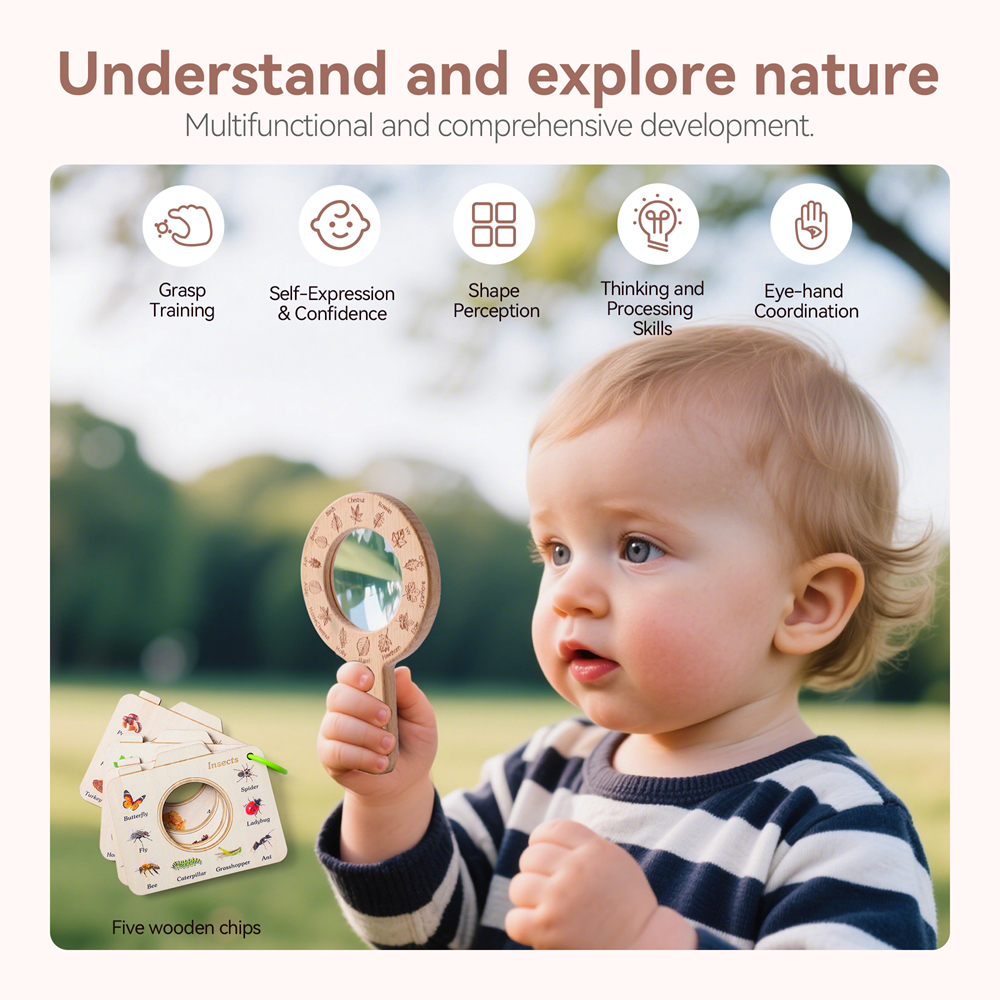 مجموعة كتب تعليمية خشبية للأطف - مراجعة Kids Outdoor Explorer Kit وسعره