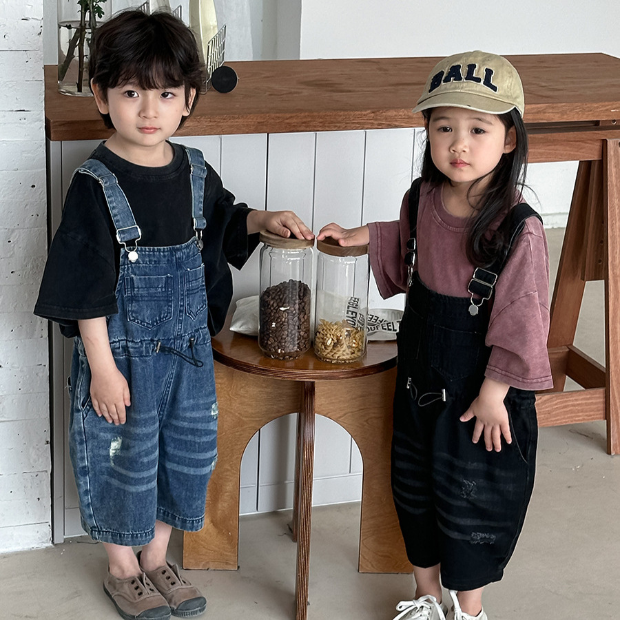 أفرول جينز صيفي 2026 للأطفال ل - مراجعة Kids Outdoor Jumpsuit وسعره