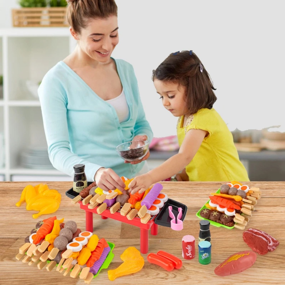 ألعاب محاكاة الشواء للأطفال من - مراجعة Kids Outdoor Bbq وسعره
