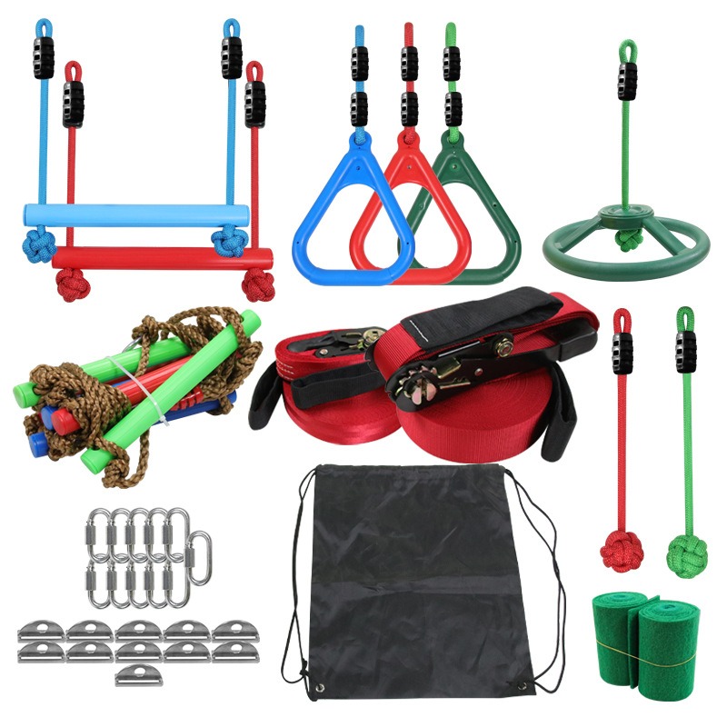 مجموعة ألعاب رياضية خارجية للأ - مراجعة Kids Outdoor Gym Equipment وسعره