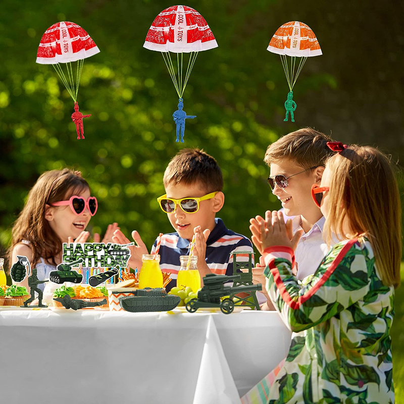 10/100 قطعة ألعاب المظلة للأطف - مراجعة Kids Outdoor Birthday Party Ideas وسعره