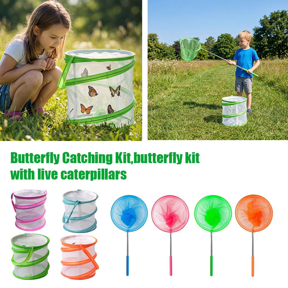 طقم صيد الفراشات للأطفال، قفص  - مراجعة Kids Outdoor Explorer Kit وسعره