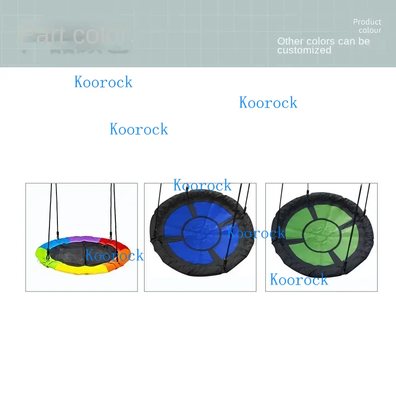 أرجوحة معلقة متعددة الألوان لل - مراجعة Kids Outdoor Hammock وسعره