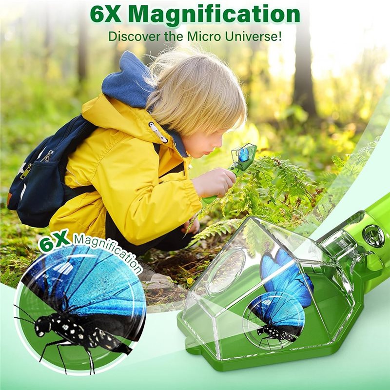 جهاز التقاط الحشرات للأطفال -  - مراجعة Kids Outdoor Explorer Kit وسعره