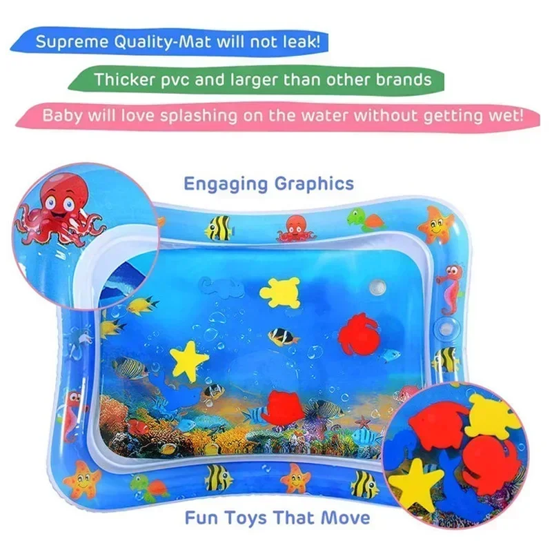 حصيرة لعب مائية قابلة للنفخ من - مراجعة Kids Outdoor Water Play Table وسعره