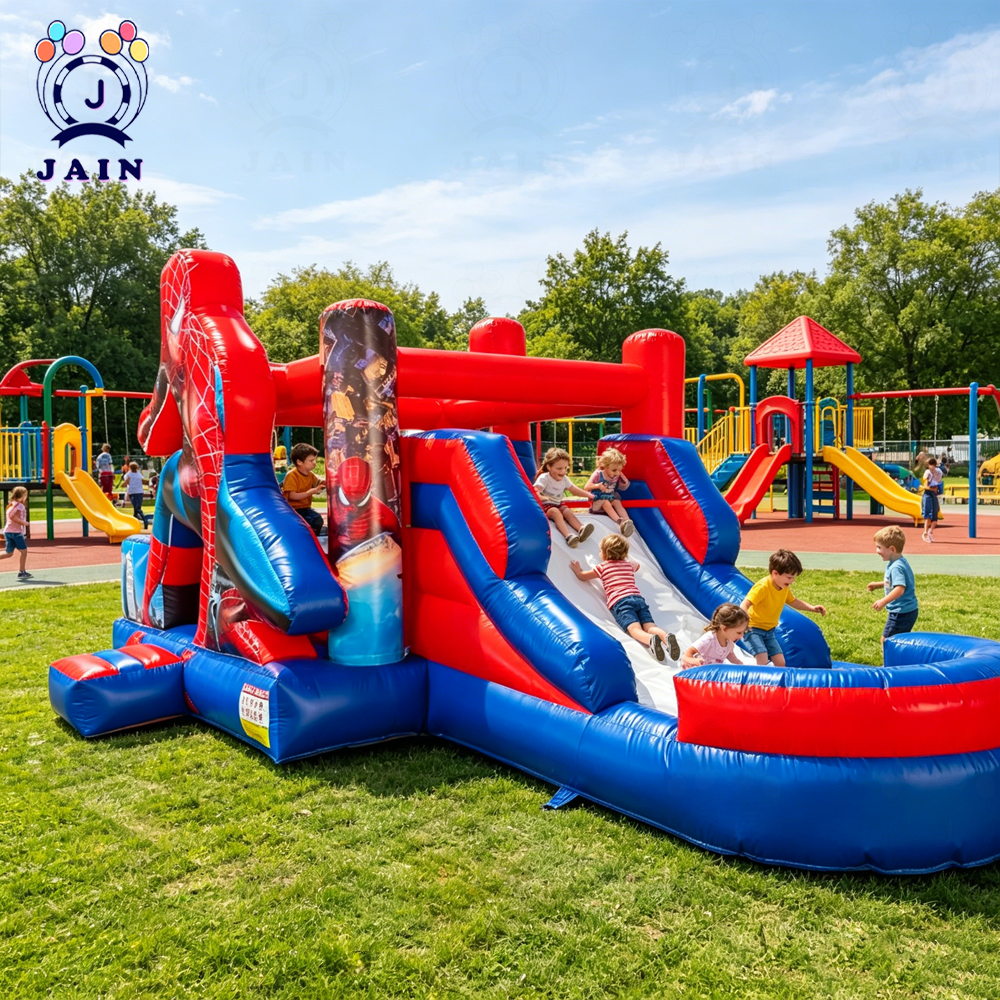 منزل قابل للنفخ بطول 20 قدم/13 - مراجعة Kids Outdoor Trampoline وسعره